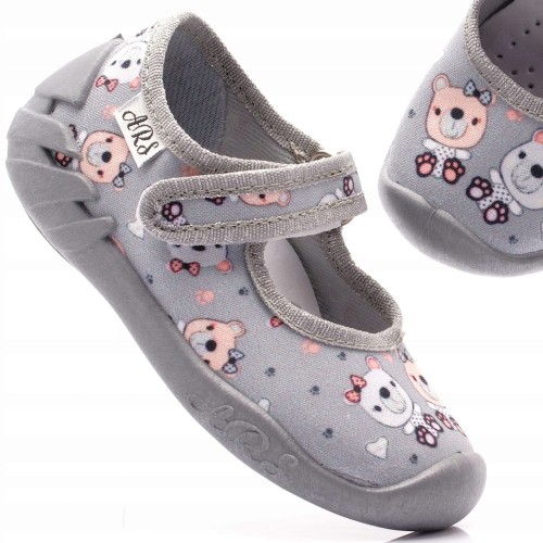 Kapcie buty dziecięce misie na rzep ARS D117 r.231.jpg