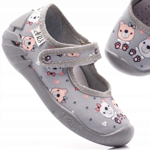 Kapcie buty dziecięce misie na rzep ARS D117 r.231.jpg