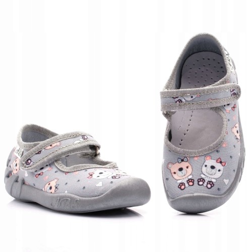 Kapcie buty dziecięce misie na rzep ARS D117 r.233.jpg