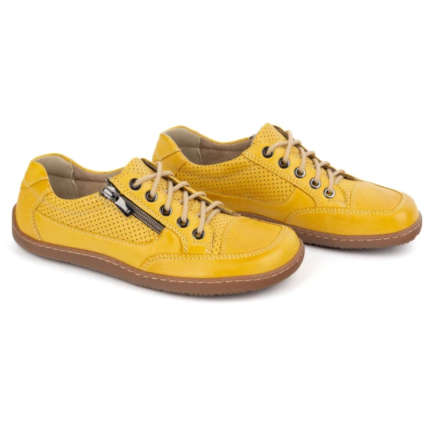 pol_pl_BAREFOOT-Damskie-minimalistyczne-sneakersy-skorzane-OLIVIER-770-perforowane-zolte-10378_3.webp