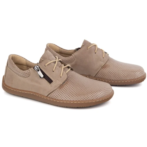 pol_pl_Damskie-skorzane-buty-minimalistyczne-barefoot-1244-perforowane - cappuccino-10379_4.webp