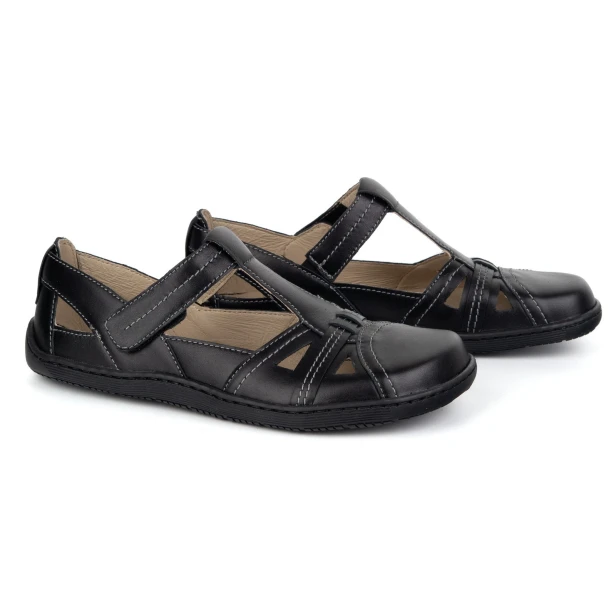 pol_pl_Buty-damskie-BAREFOOT-Ultralekkie-polsandaly-Olivier-1285-na-rzep-czarne-10585_4.webp