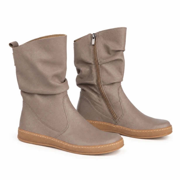 Taupe slouchy boots on white background.png