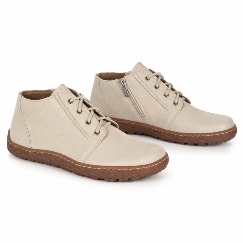 Beżowe buty trekkingowe w studio 787/2 BEŻ.png
